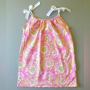 Pillowcase Dress Peppermint Pony Fits 2T - 6Y Boutique Cotton Sundress